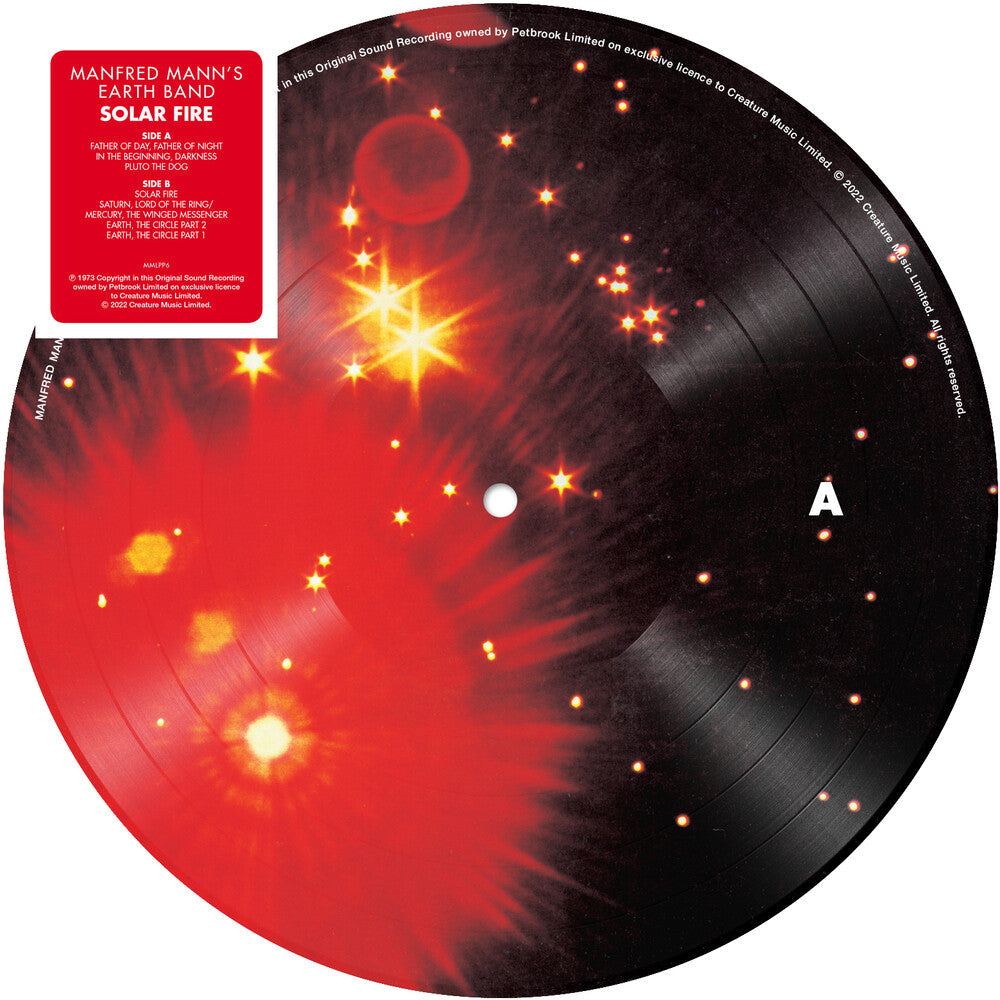 Solar Fire (Pict) [LP] Vinyl Record