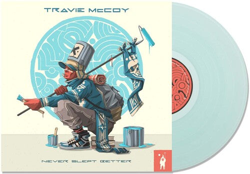 Travie McCoy - Never Slept Better - ELECTRIC BLUE Vinyl Record