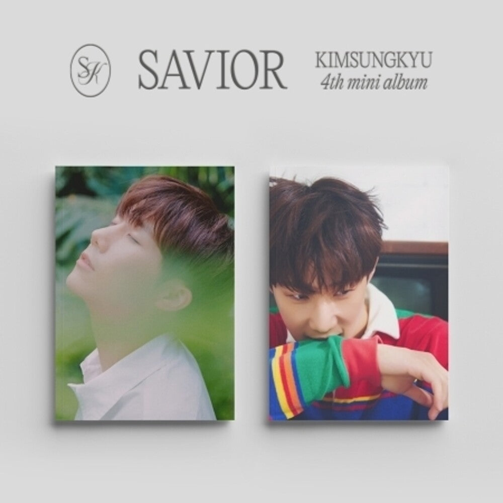 the album cover for Kim Sungkyu - Savior (Stic) (Pcrd) (Phob) (Phot) (Asia)