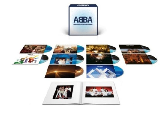 the album cover for ABBA - ABBA - Album Box Set [10CD Box Set]