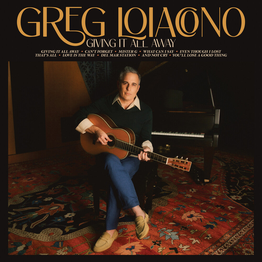 the album cover for Greg Loiacono - Giving It All Away