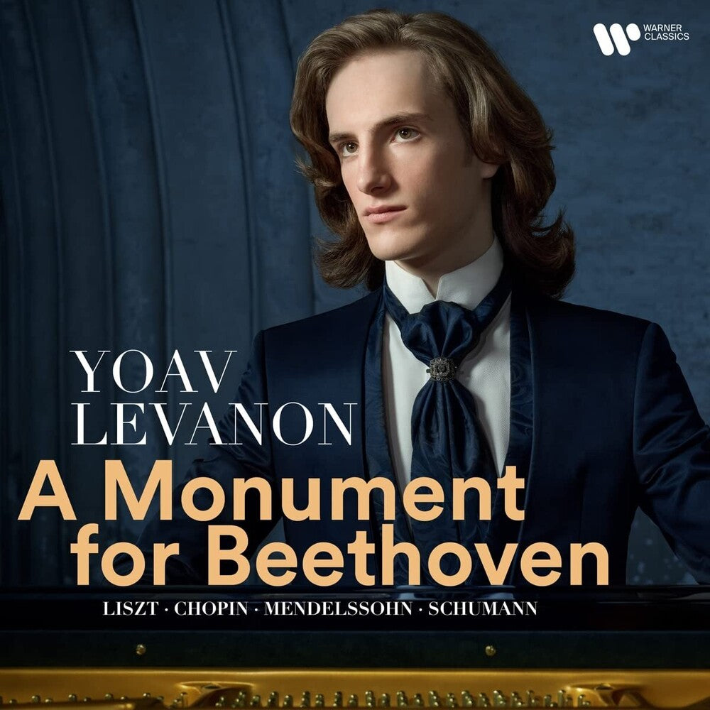 the album cover for Levanon, Yoav - A Monument for Beethoven: Liszt, Chopin, Mendelssohn, Schumann