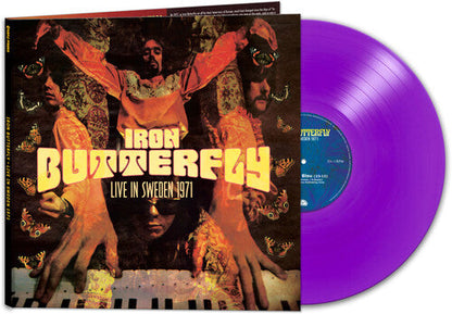 Iron Butterfly - Live In Sweden 1971 - Purple Vinyl Record