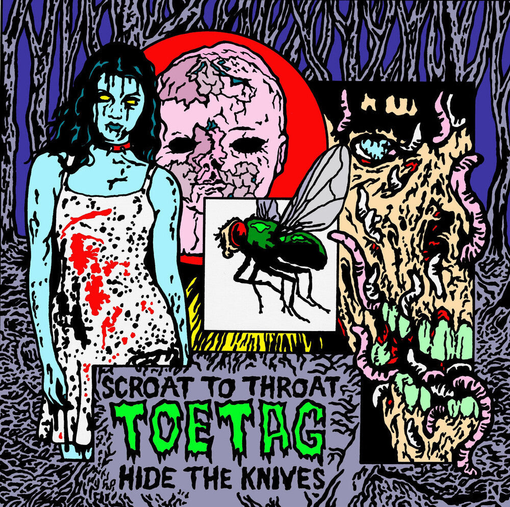 Toe Tag - Scroat To Throat Hide The Knives [LP] Vinyl Record