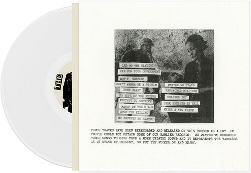 Varukers - Still Bollox But Still Here - White Vinyl Record