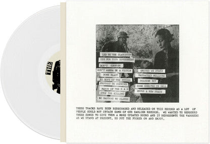Varukers - Still Bollox But Still Here - White Vinyl Record