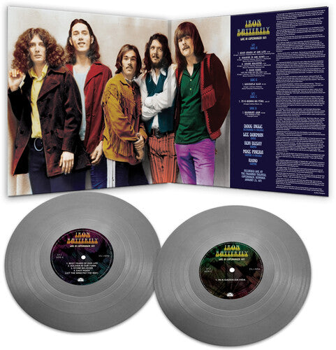 Iron Butterfly - Live In Copenhagen 1971 - Silver Vinyl Record