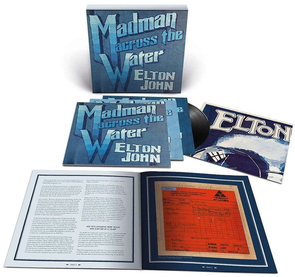 Elton John - Madman Across The Water: 50th Anniversary Edition [Super Deluxe 4LP] Vinyl Record