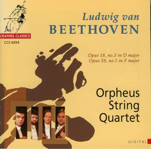 Beethoven / Orpheus String Quartet - Op 18 No 3 - Music CD