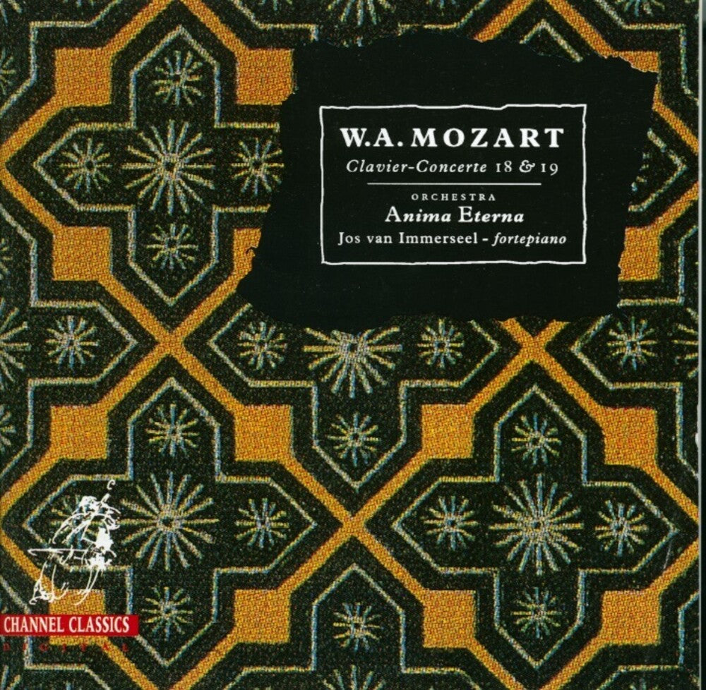the album cover for Anima Eterna Orchestra - Clavier-Concerte Nos. 18 & 19