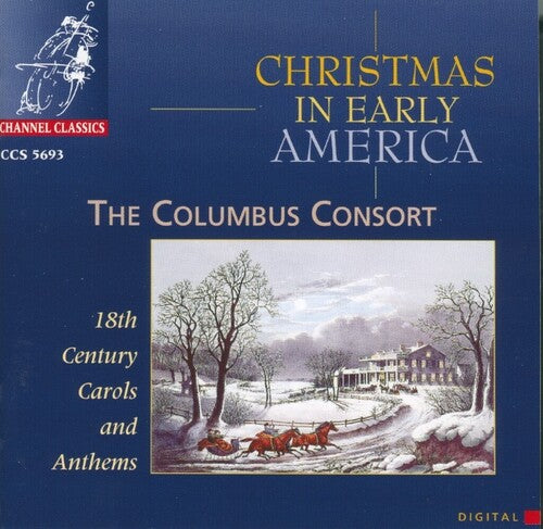 Columbus Consort - Xmas In Early America - Music CD