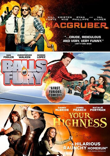 Macgruber - Your Highness - Balls Of Fury - Macgruber - Your Highness - Balls Of Fury - DVD