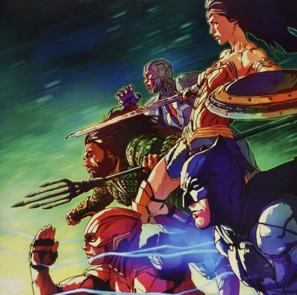 Justice League / O.S.T. [Colored Vinyl] (Slv) Vinyl Record