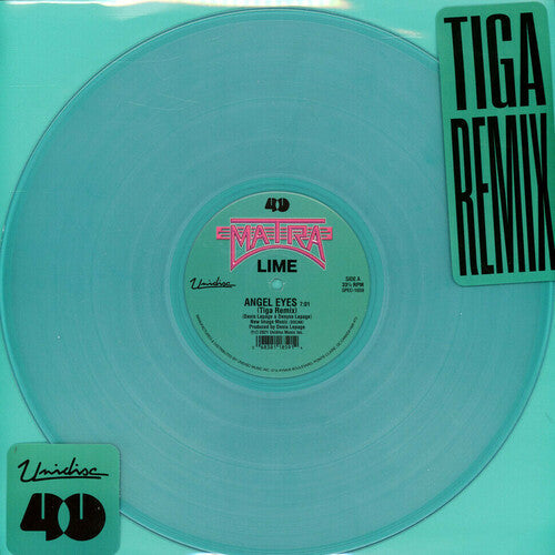 Lime - Angel Eyes - Tiga Remix Color Vinyl 180G Vinyl Record
