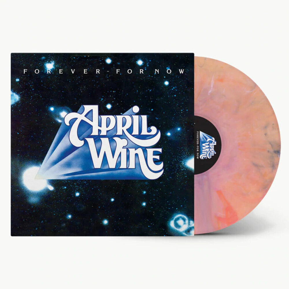 April Wine - Forever For Now - White With Blue, Red & Orange Swirl Vinyl 180G [LP] Vinyl Record