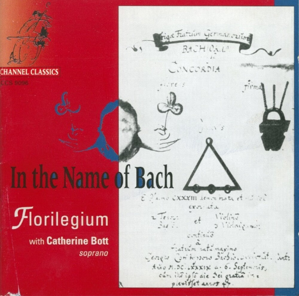 the album cover for Florilegium Musicum Ensemble - In The Name Of Bach