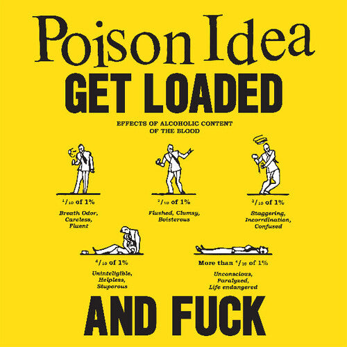 Poison Idea - Get Loaded & Fuck - Vinyl Record