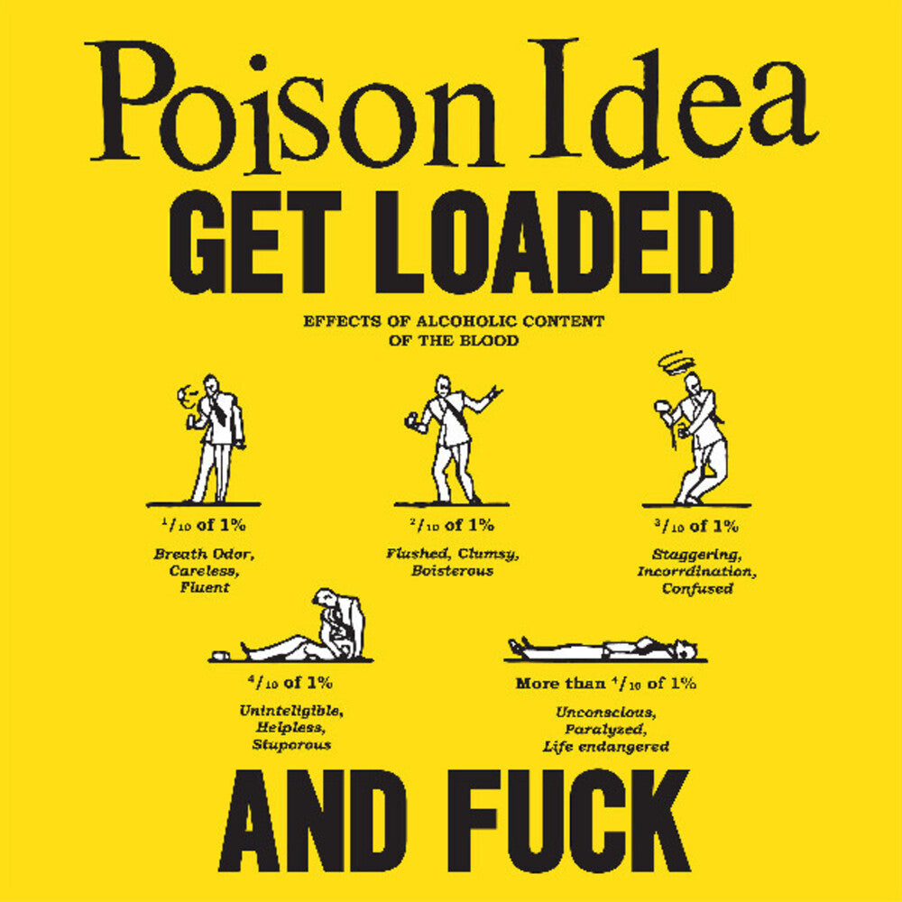 Poison Idea - Get Loaded & Fuck (Ep) [LP] Vinyl Record