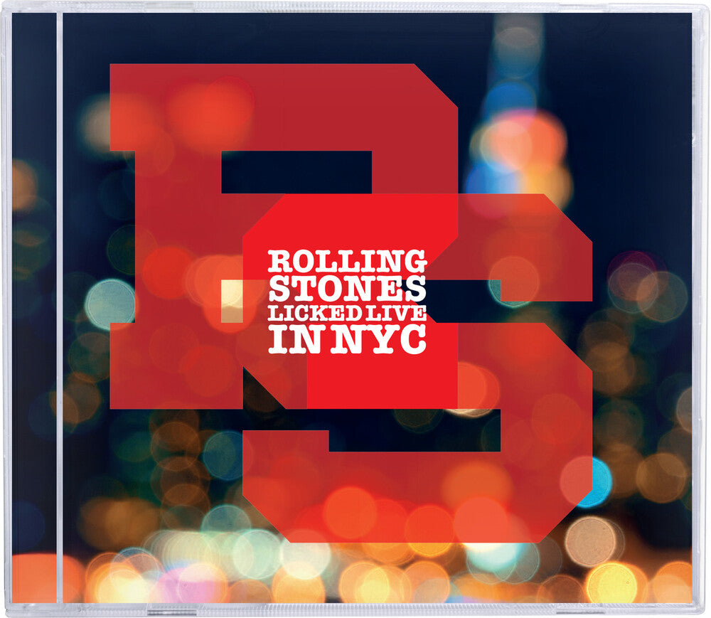 the album cover for The Rolling Stones - Licked Live In NYC [2 CD]