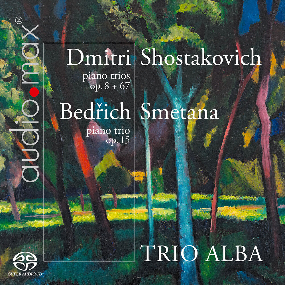 the album cover for Smetana / Trio Alba - Piano Trios 8 & 67 / Piano Trio 15 (Hybr)