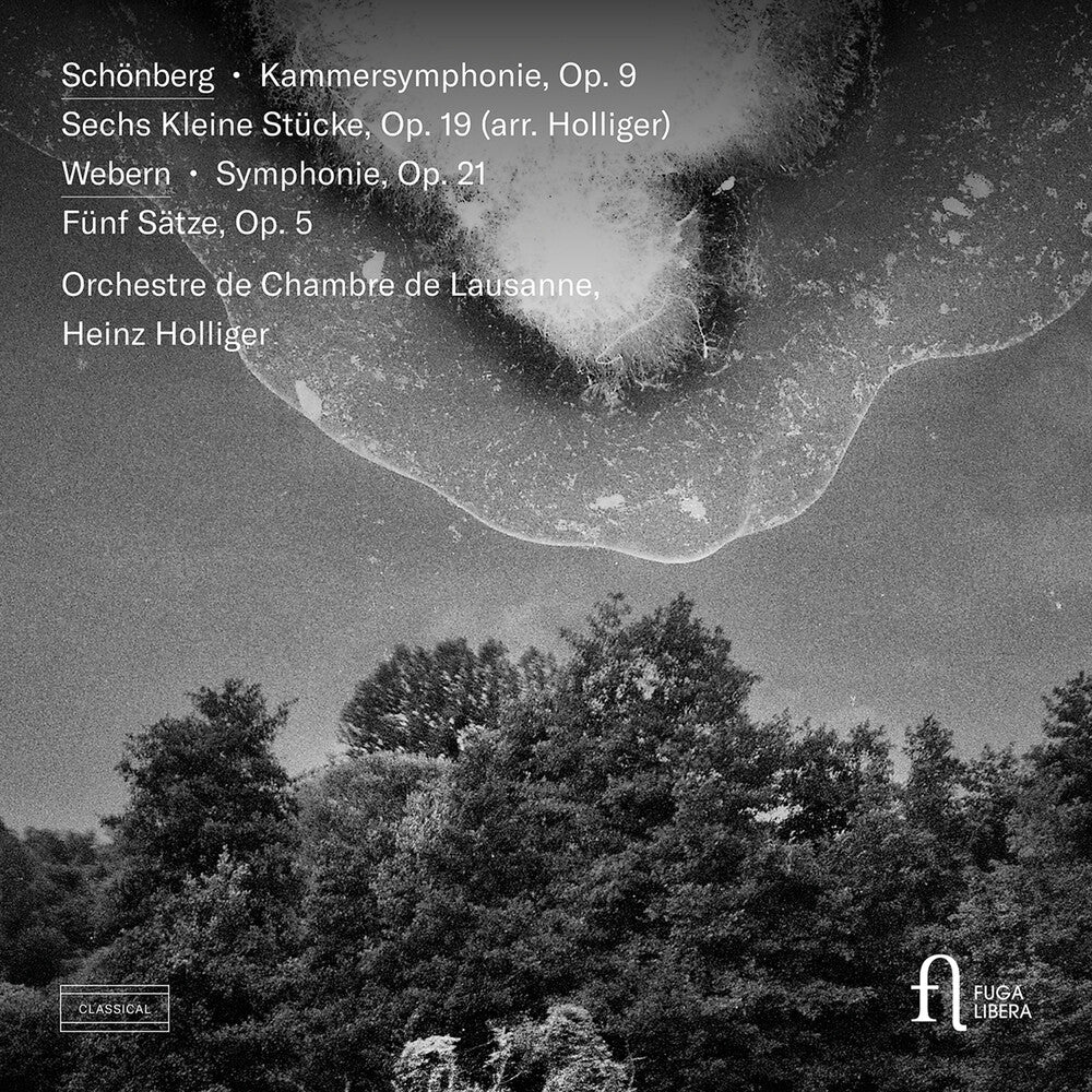 the album cover for Schoenberg / Orchestre De Chambre De Lausanne - Kammersymphonie 9 / Sechs Kleine Stucke 19