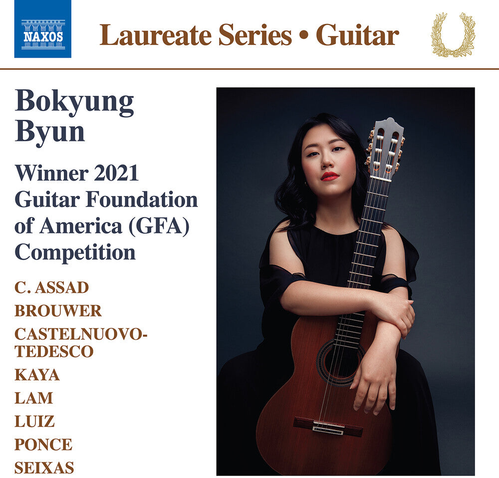 the album cover for Assad / Byun - Bokyung Byun Recital Album
