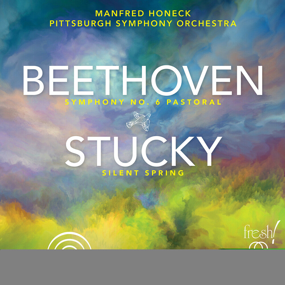 the album cover for Beethoven / Pittsburgh Symphony Orchestra - Symphony 6 / Silent Spring