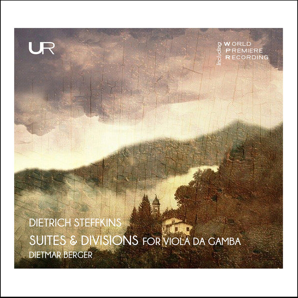 the album cover for Steffkins / Berger - Suites & Divisions for Viola Da Gamba Solo