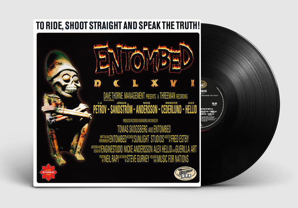 Entombed - To Ride, Shoot Straight & Speak The Truth [LP] Vinyl Record