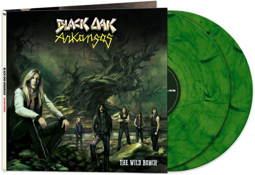 Black Oak Arkansas - The Wild Bunch - GREEN MARBLE Vinyl Record