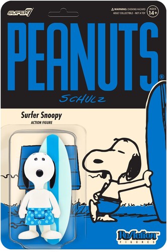Peanuts Reaction Figure Wave 5 - Surfer Snoopy - Peanuts Reaction Figure Wave 5 - Surfer Snoopy - Collectibles