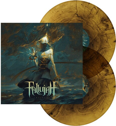 Fallujah - Empyrean - Gold & Black Galaxy Vinyl Record