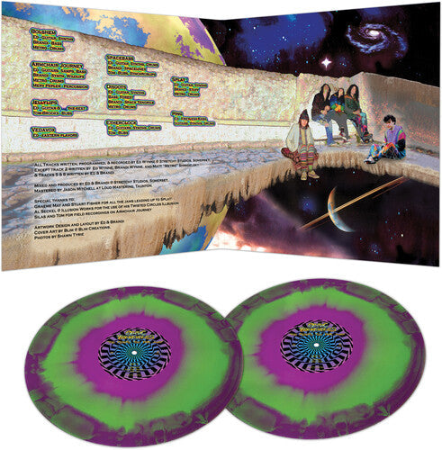 Ozric Tentacles - Floor's Too Far Away - Purple/green Haze Vinyl Record