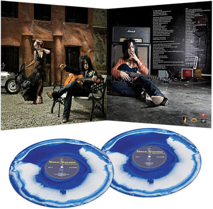 Steve Stevens - Memory Crash - Blue/white Haze Vinyl Record
