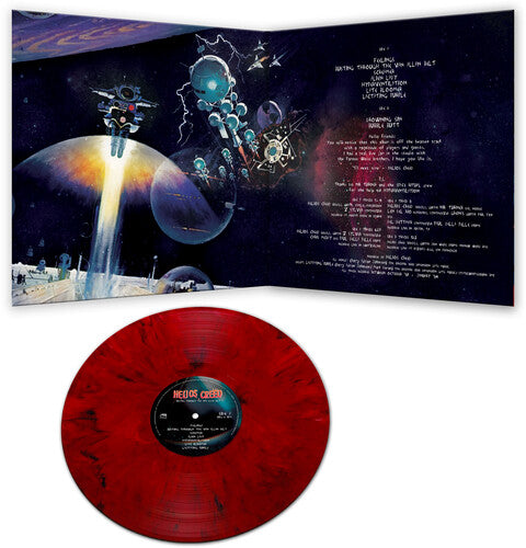 Helios Creed - Busting Through The Van Allan Belt [Red Marble] Vinyl Record