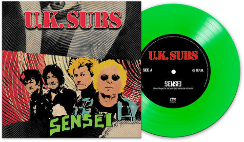 UK Subs - Sensei - Green Vinyl Record