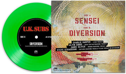 UK Subs - Sensei - Green Vinyl Record
