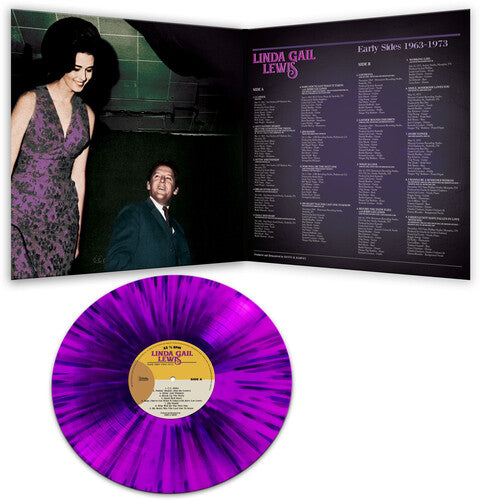 Linda Gail Lewis - Early Sides 1963-1973 - Purple Splatter Vinyl Record