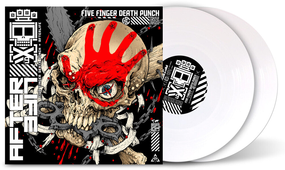 Five Finger Death Punch - Afterlife [White LP] Vinyl Record