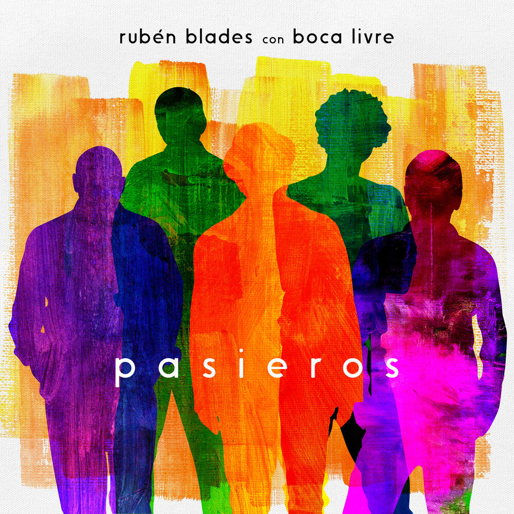 the album cover for Ruben Blades Con Boca Livre - Pasieros [Digipak]