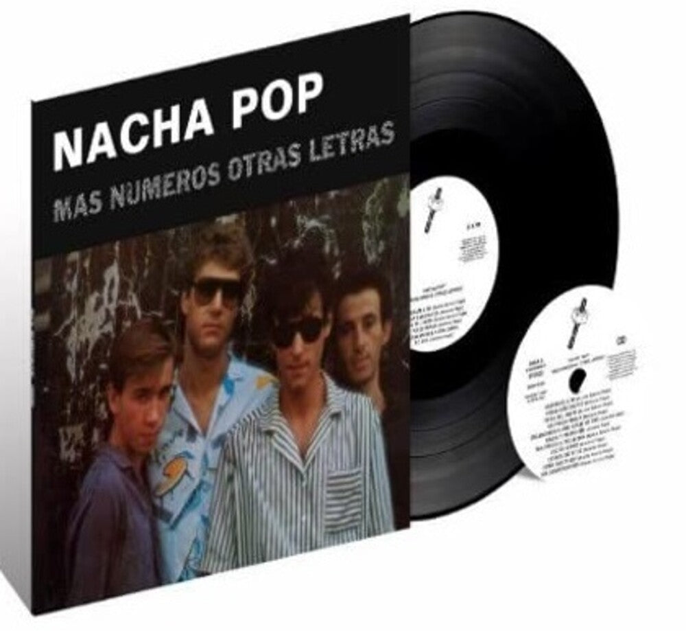 Nacha Pop - Mas Numeros, Otras Letras - LP+CD [LP] Vinyl Record