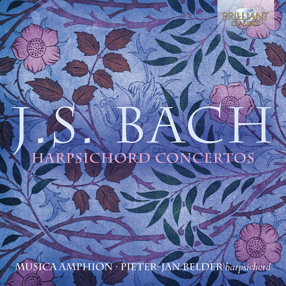 the album cover for J Bach .S. / Musica Amphion / Belder - Harpsichord Concertos (2pk)
