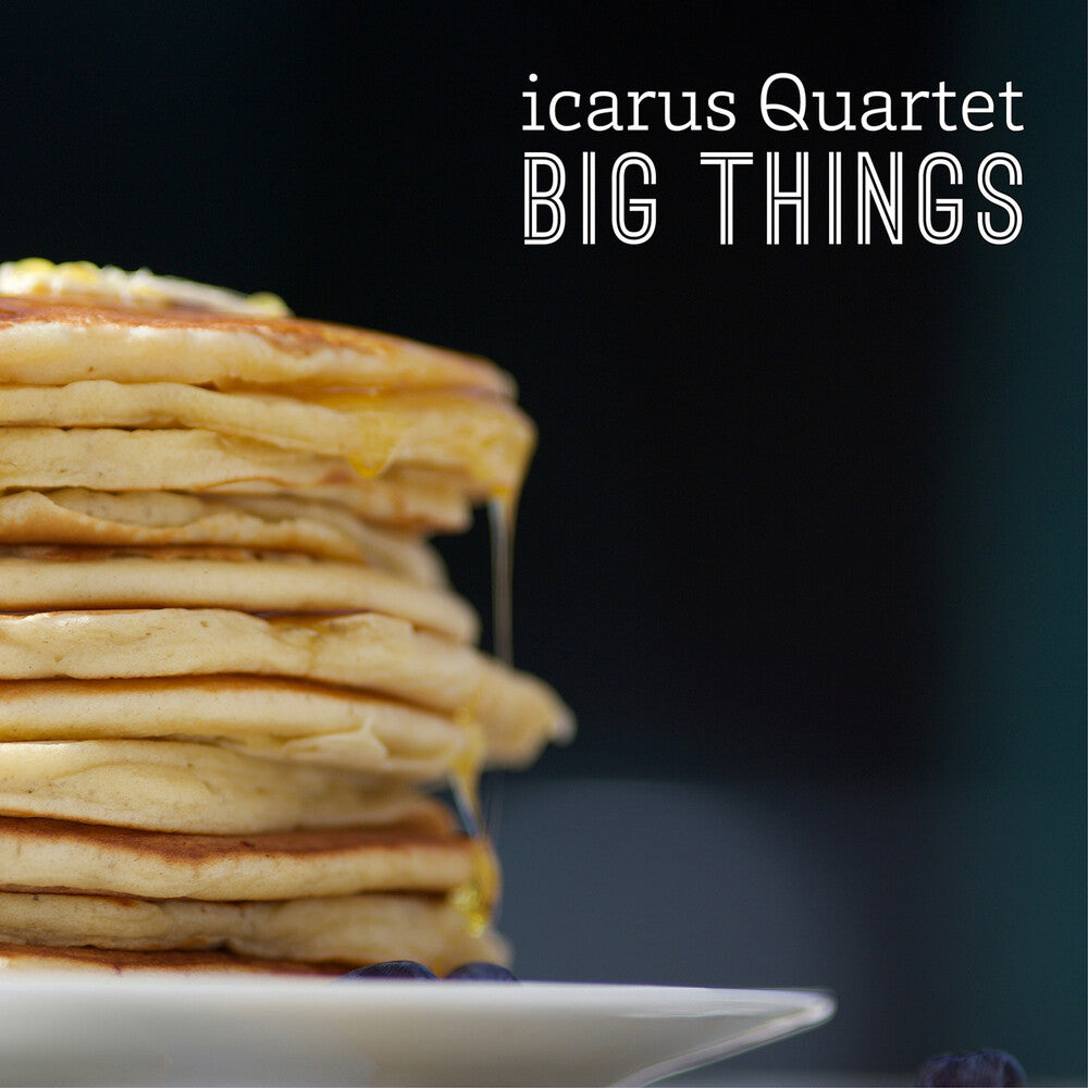 the album cover for Lansky / Icarus Quartet - Big Things