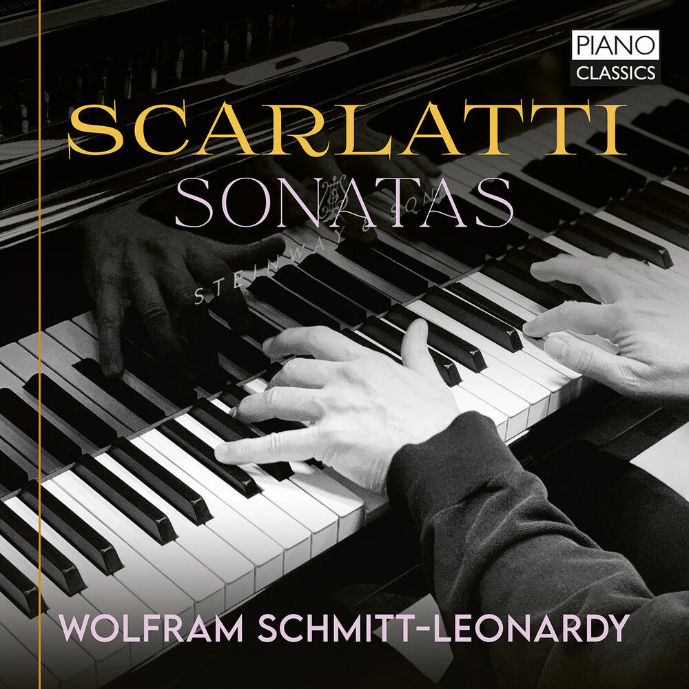the album cover for Scarlatti / Schmitt-Leonardy - Sonatas