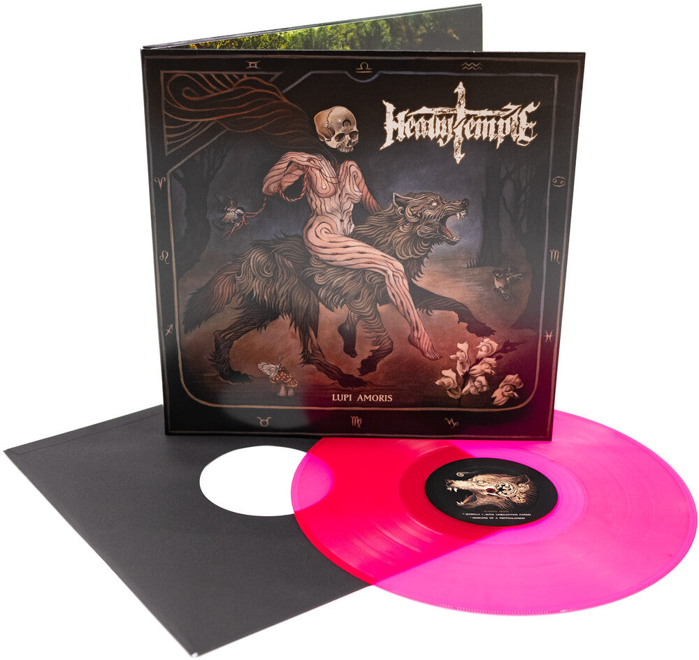 Heavy Temple - Lupi Amoris - Magenta [Colored Vinyl] (Gate) Vinyl Record