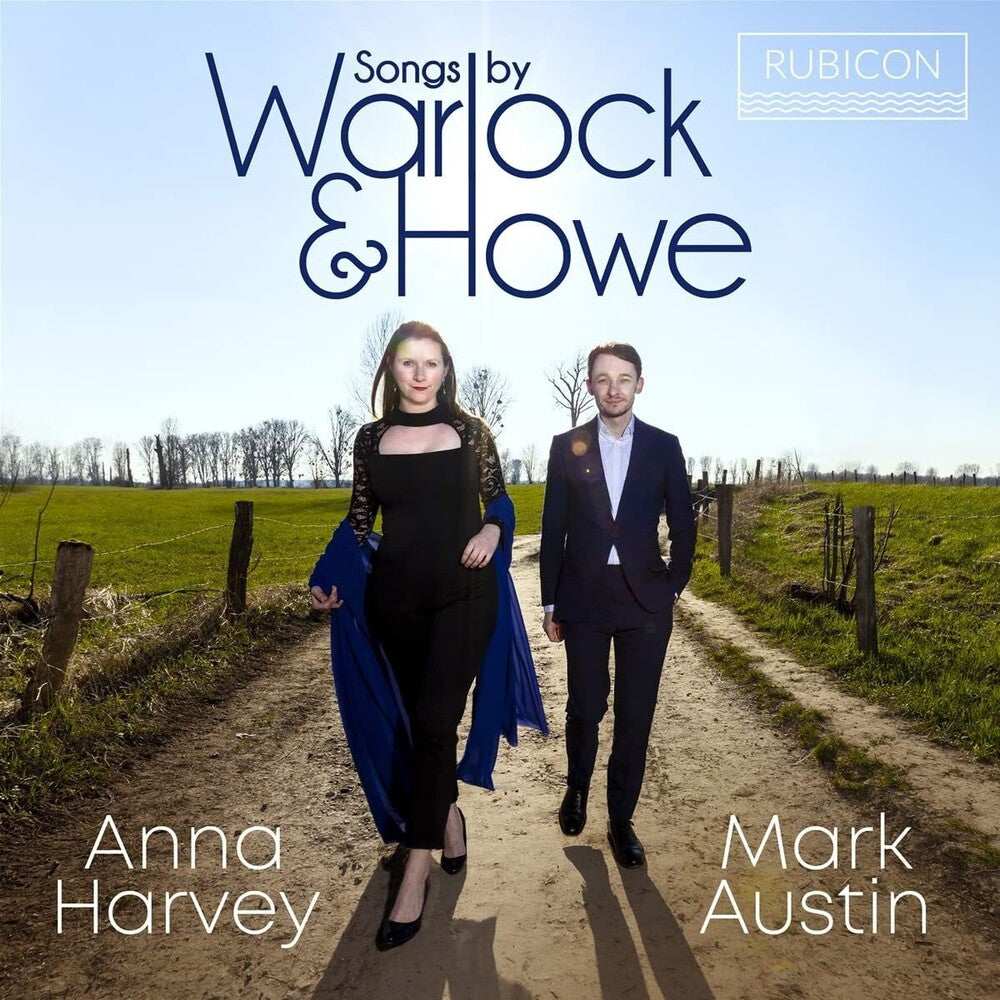 the album cover for Anna Harvey  / Austin,Mark - Songs By Warlock & Howe