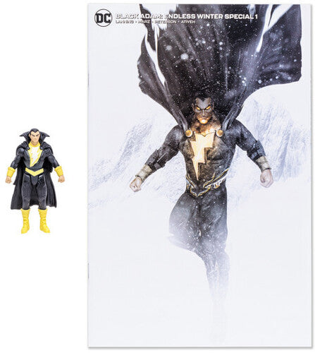 Dc Direct - 3 Fig W/ Comic Wv 1 - Black Adam (endless Winter) - Collectibles