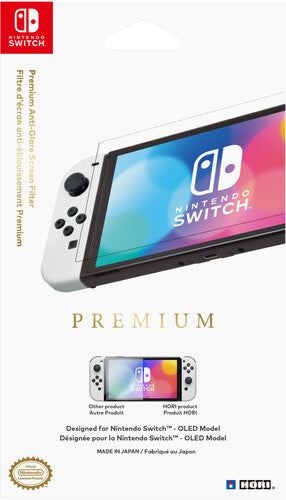 Hori Swi Oled Premium Anti-glare Screen Filter - Hori Swi Oled Premium Anti-glare Screen Filter - Game Accessories