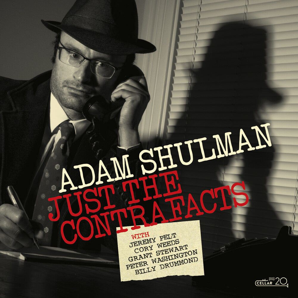 the album cover for Adam Shulman - Just The Contrafacts