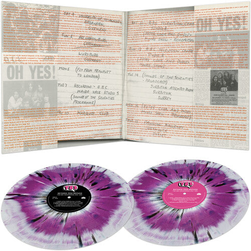 Yes - Beyond & Before (BBC Recordings 1969-1970) [2LP Purple & White Splatter] Vinyl Record